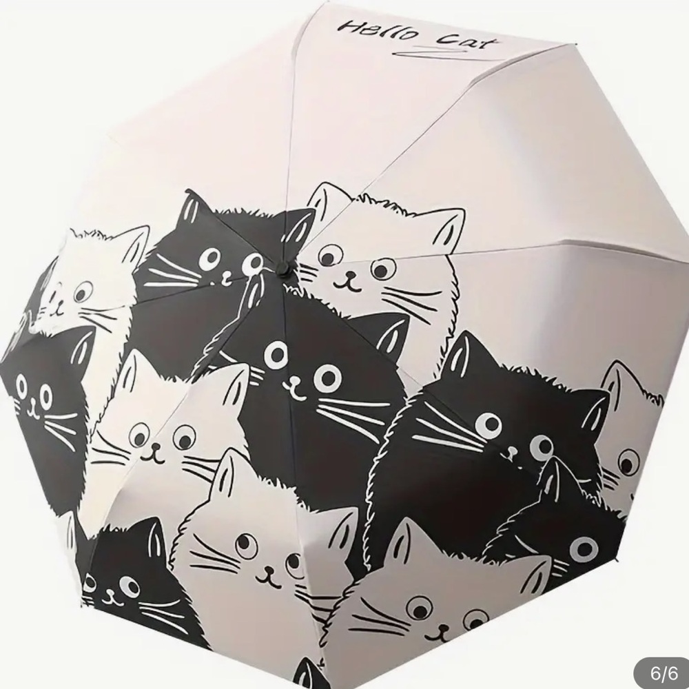 731. 8-Rib Automatic Large Windproof Umbrella - W… - image 1